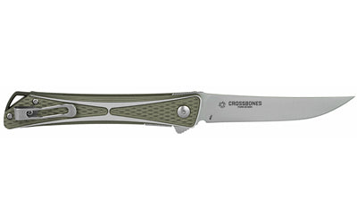 CRKT CROSSBONES 3.54" PLAIN EDGE