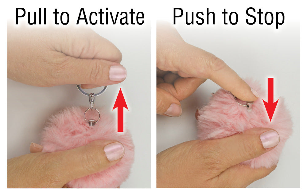 Puff Personal Alarm - 120 Decibel Siren