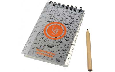 UST WATERPROOF PAPER PAD 3 X 5