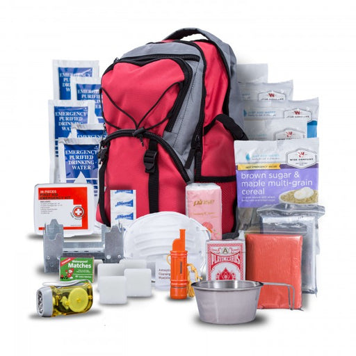 Wise Five Day Emergency Survival First Aid Kit with Food & Water for One Person