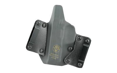 BLACKPOINT LEATHER WING OWB HOLSTER FOR S&W M&P 9/40 RH BLK