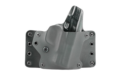 BLACKPOINT LEATHER WING OWB HOLSTER FOR S&W SHIELD RH BLK