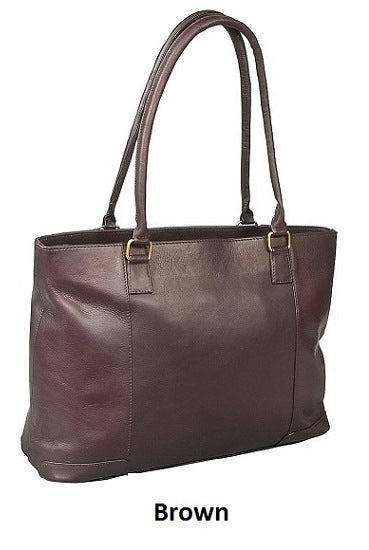 Leather Laptop Tote (Bullet Proof)