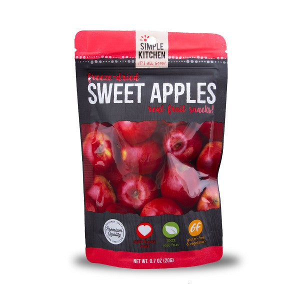 Freeze-Dried Sweet Apples - 6 Pack