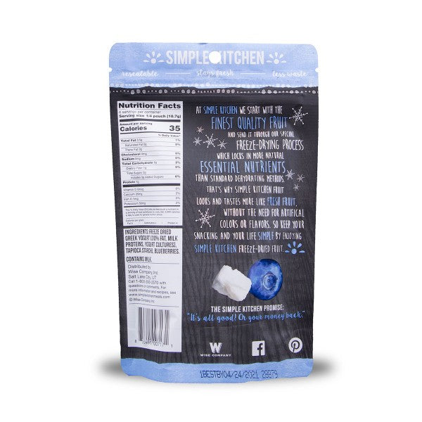 Freeze-Dried Blueberries & Yogurt - 6 Pack