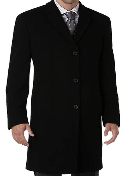 Wool Modern Fit Topcoat (Bullet Proof)