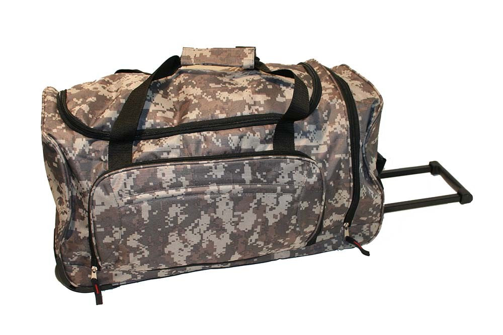 4 Person Elite Survival Kit (72+ Hours) - Camo Roller Bag