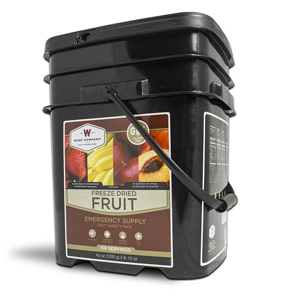 Gluten Free Emergency Freeze Dried Fruit - 156 Servings