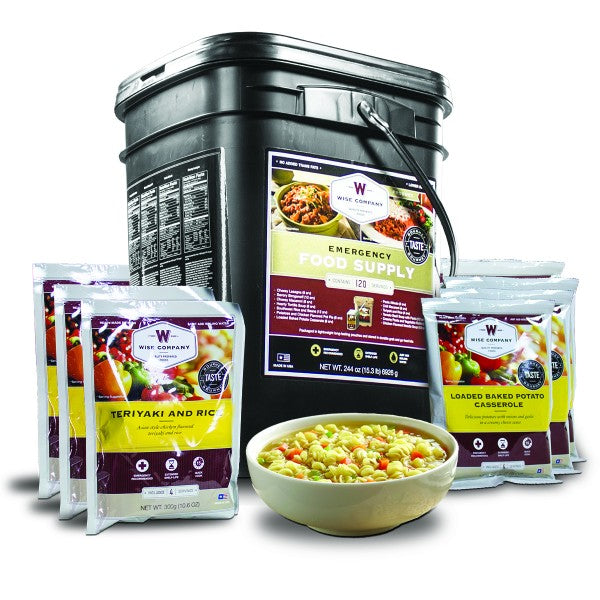 Grab and Go - Emergency Freeze Dried Entrees - 120 Servings