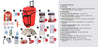 2 Person Basic Survival Kit (72+ Hours) - Red Roller Bag