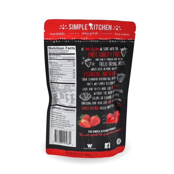 Freeze-Dried Strawberries - 6 Pack