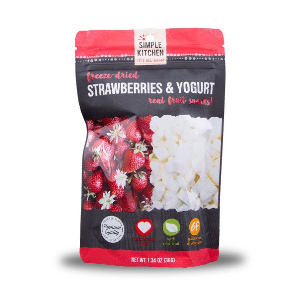 Freeze-Dried Strawberries & Yogurt - 6 Pack